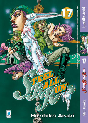 steel ball run manga volume 17